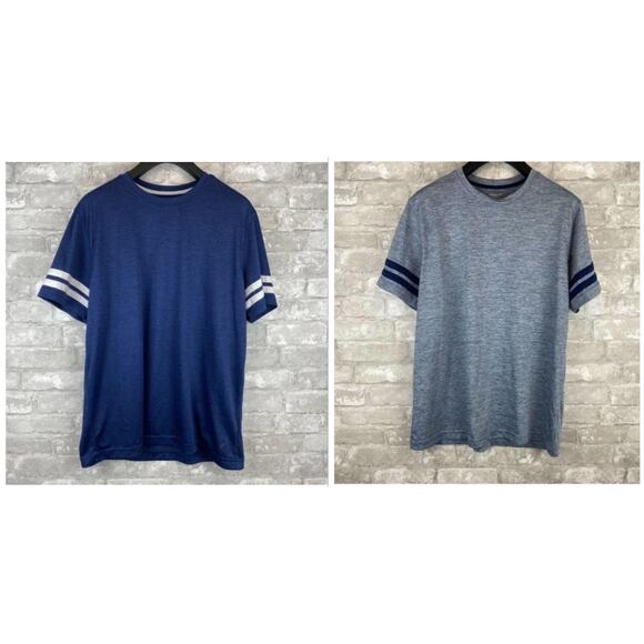 SALE  Bundle of 2 Old Navy Athletic Workout Short Sleeve Tees Men's Size Large - Picture 1 of 10